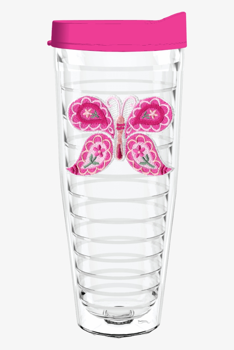 Paisley Butterfly 26oz Tumbler - Southern Fried Cotton Baby Turtle Tumbler, transparent png download