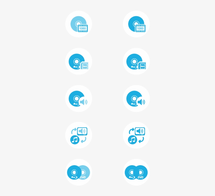 Icon Pro Bluray Player - Circle, transparent png download