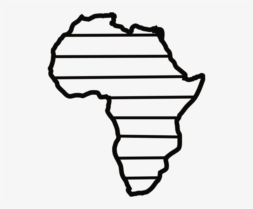 African Art Black And White, transparent png download