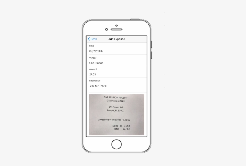 True Field Expense On Iphone Outline Small - Smartphone, transparent png download