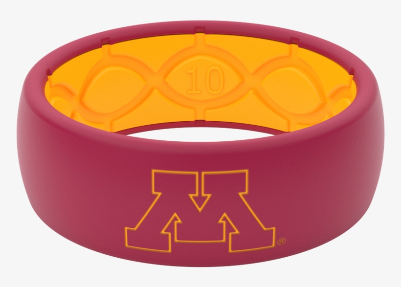 Minnesota Gophers Collegiate Silicone Rings Outline - Maccray High School, transparent png download