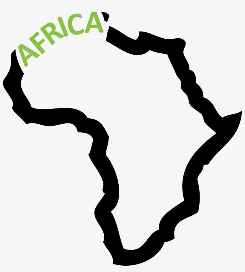 Go To Image - African Continent Outline Png, transparent png download