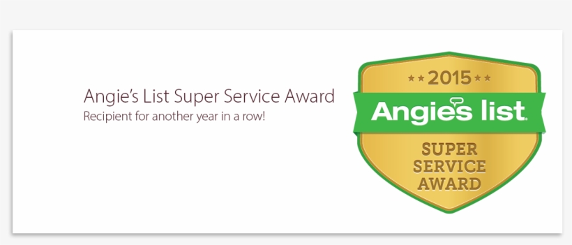 Pin It On Pinterest - Angies List Super Service Award 2015, transparent png download