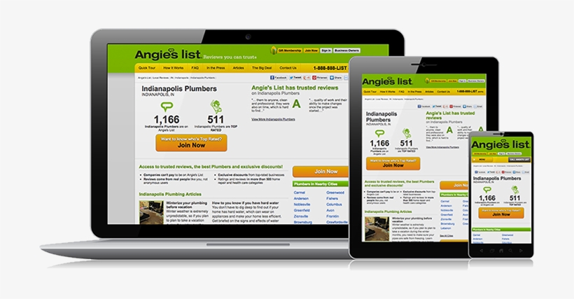 Angie's List Reviews Come From Real People Like You, - Web Page, transparent png download