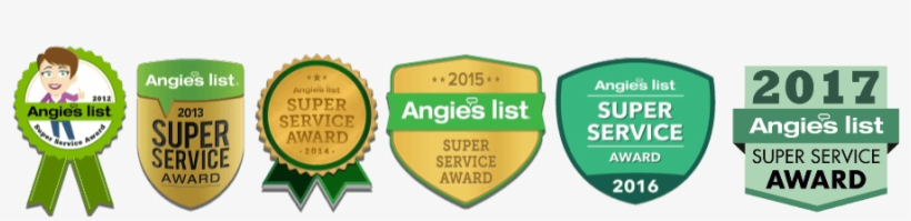 Awarded The Angie's List Super Service Award Again - Angies List 2016 Super Service Award, transparent png download