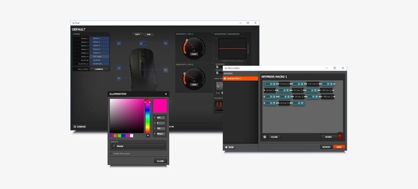 Spec Rival300 Engine - Steelseries Engine 3 Rival 300, transparent png download