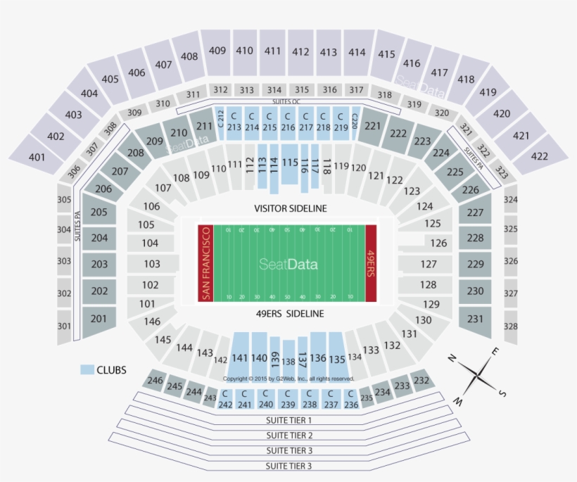Click Section To See The View - Soccer-specific Stadium, transparent png download