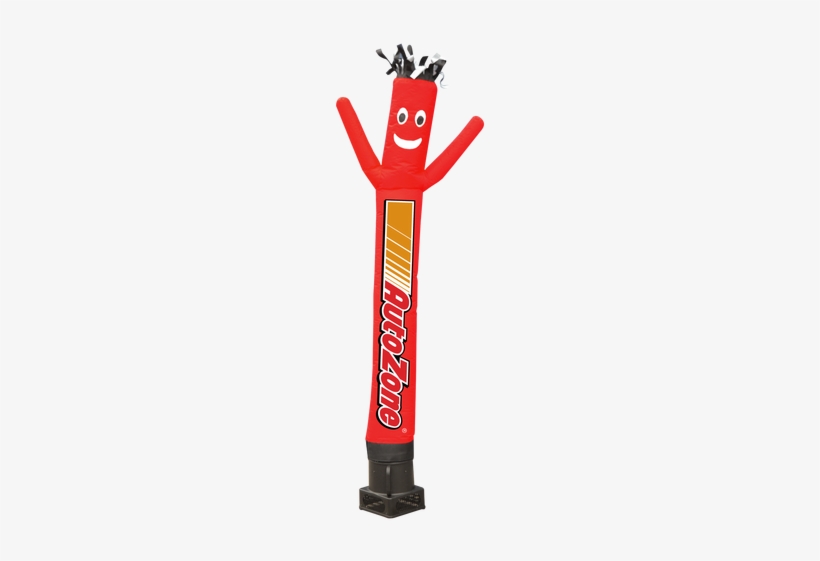 6ft Autozone Air Dancers® Inflatable Tube Man Red - Lookourway Air Dancer Tube Man Fly Guy Puppet Complete, transparent png download