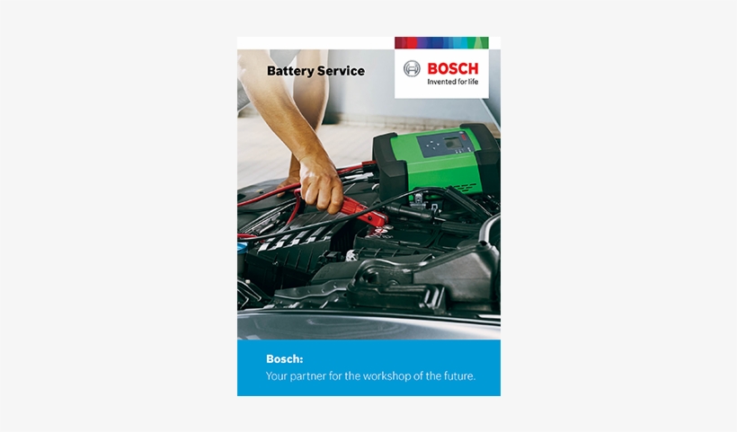 Battery Service Image - Bosch, transparent png download