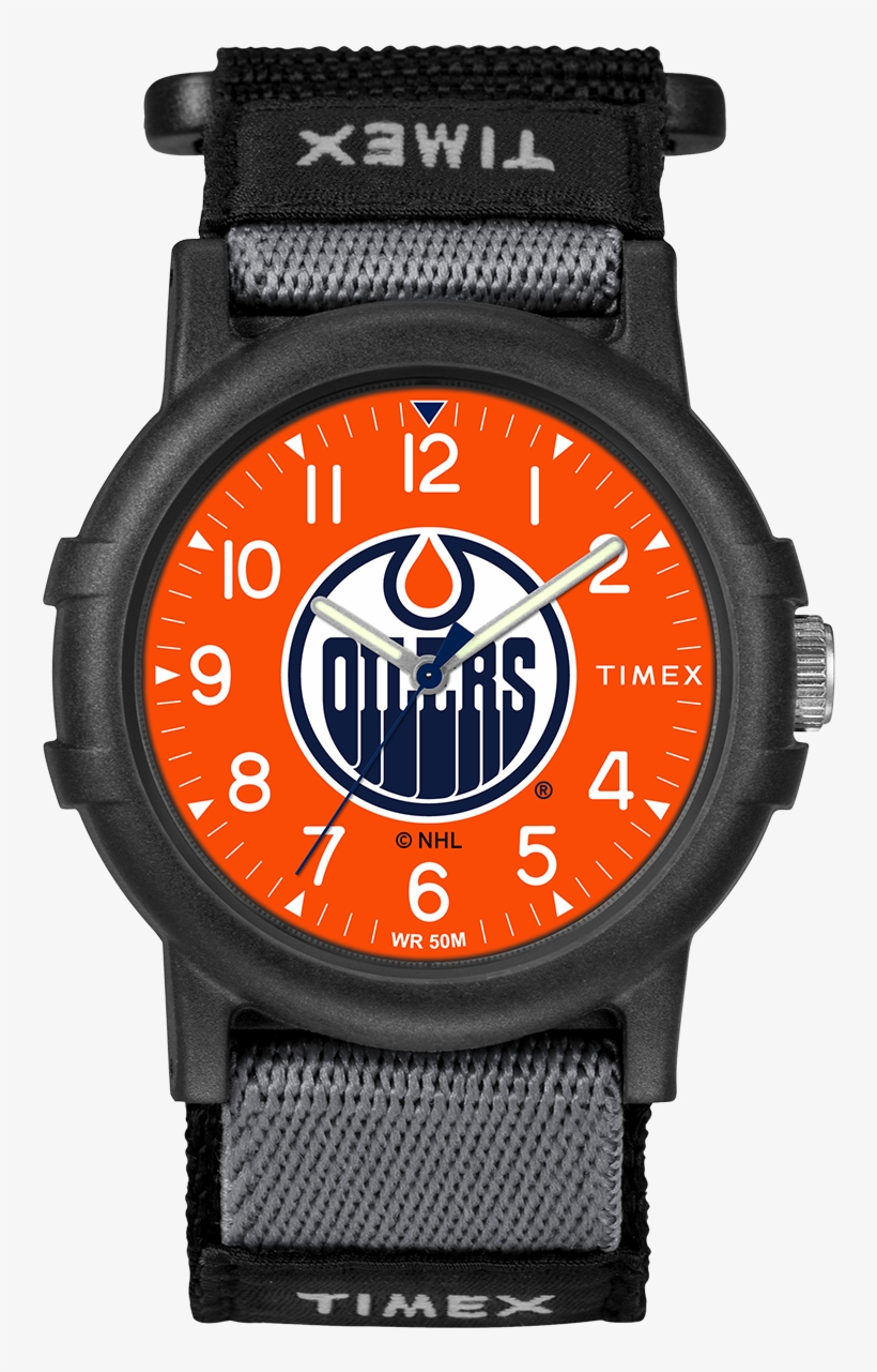 Recruit Edmonton Oilers Large - Timex Camper T49713 Watch, transparent png download