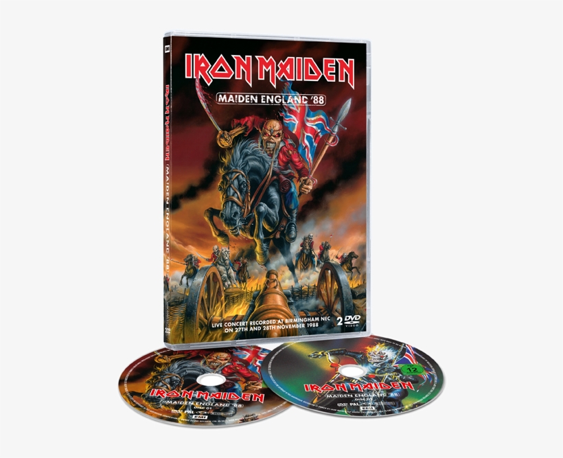 Emi Are Proud To Announce The Highly Anticipated Release - Iron Maiden - Maiden England '88 (dvd), transparent png download