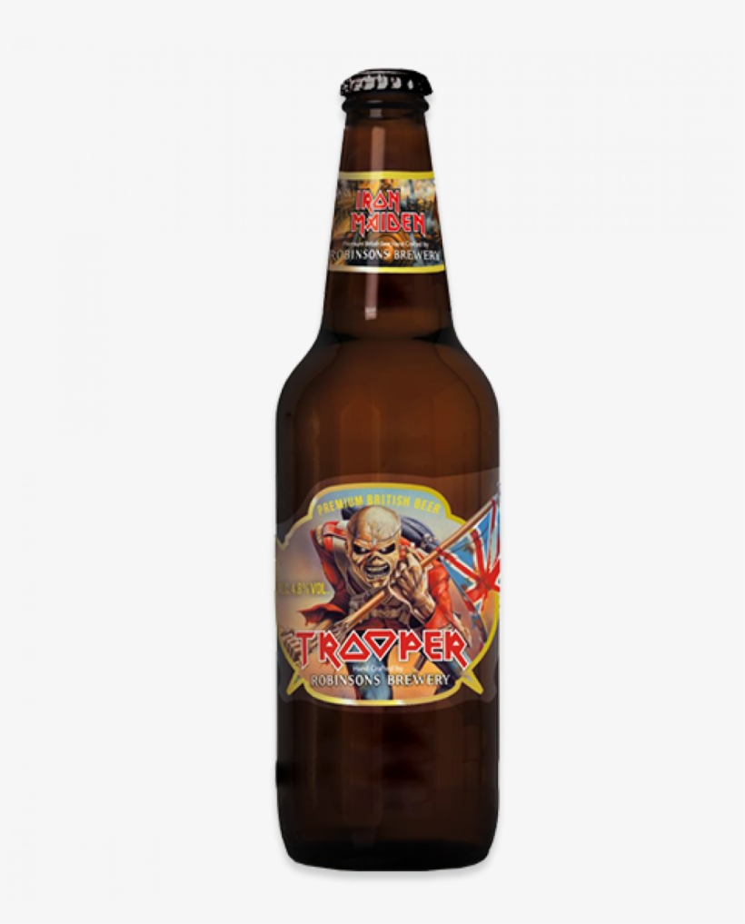 Iron Maiden Trooper 500ml Bottle - Iron Maiden Beer, transparent png download