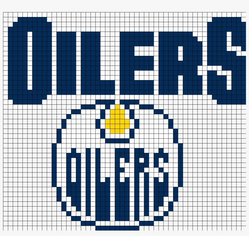 Edmonton Oilers Hockey Perler Bead Pattern / Bead Sprite - Edmonton Oilers Perler Beads, transparent png download