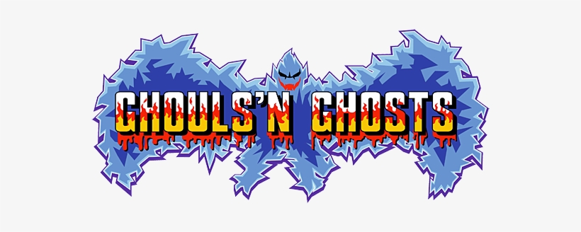 Ghouls & - Ghouls N Ghosts Title, transparent png download