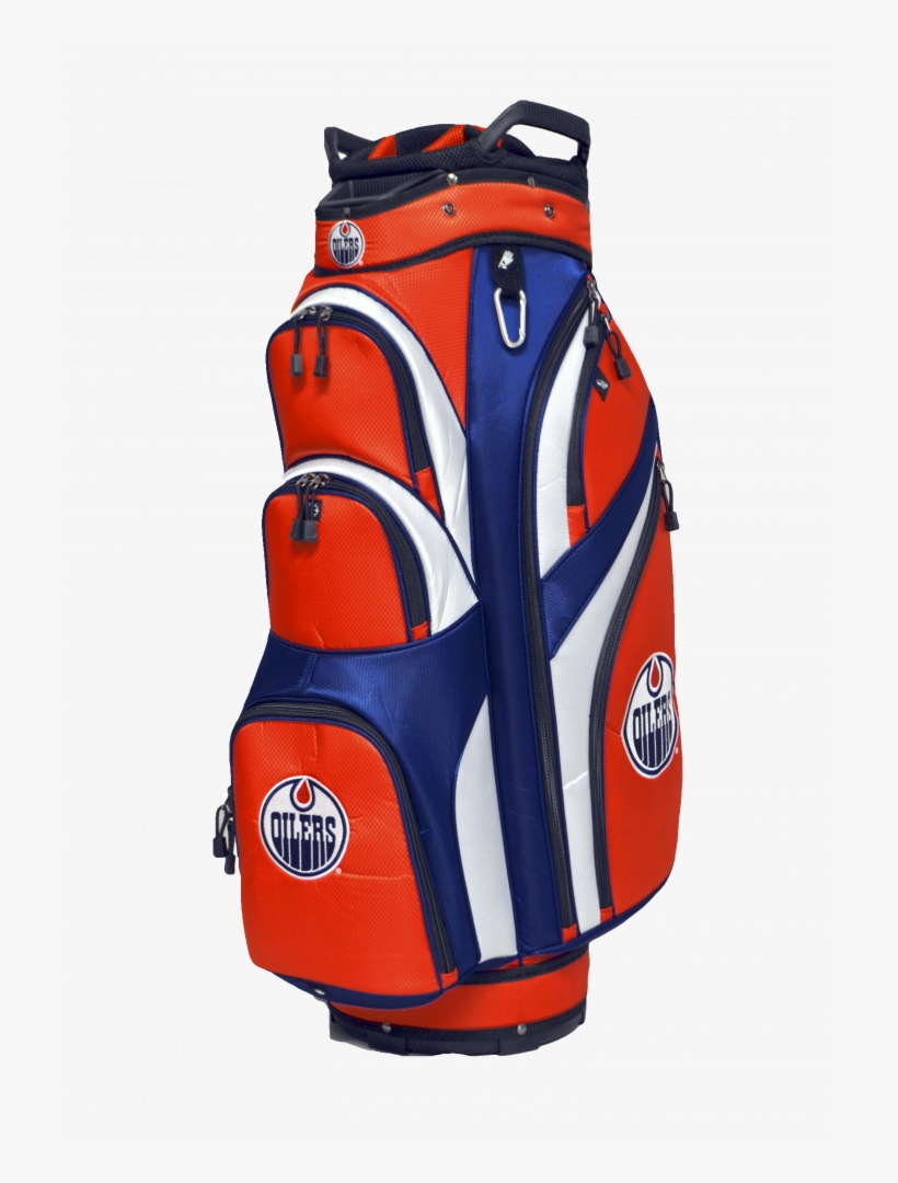 Edmonton Oilers Cart Golf Bag - Edmonton Oilers Golf Bag, transparent png download