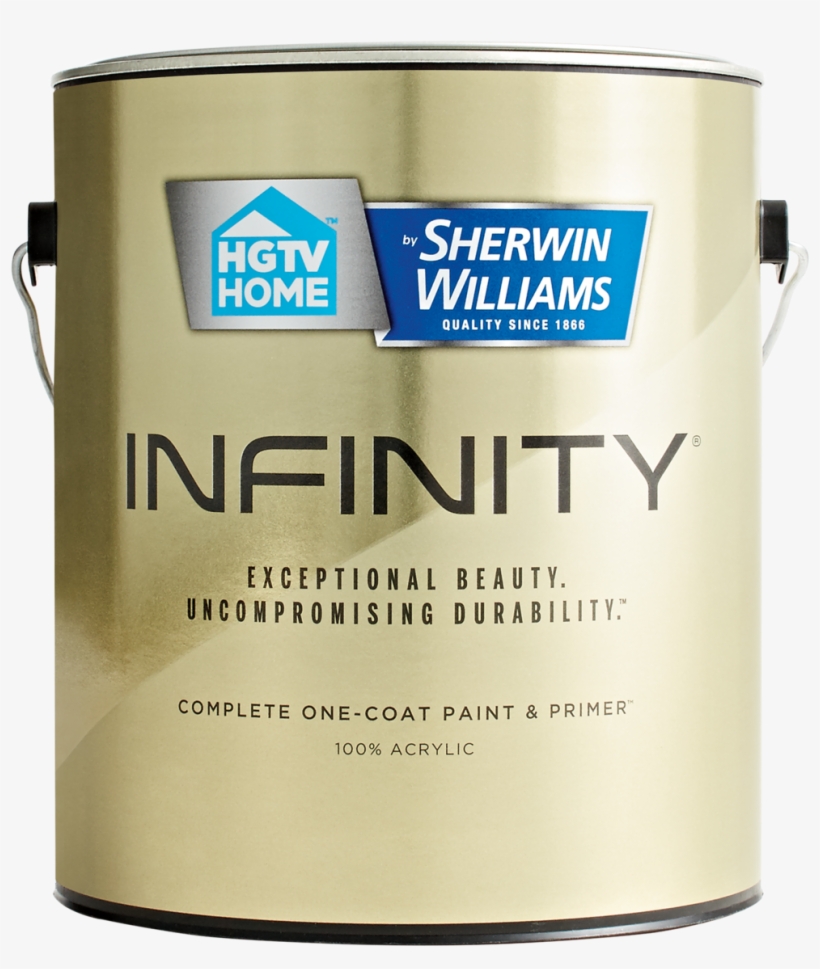 Sherwin Williams Launches Infinity One Coat Paint And - Hgtv Home By Sherwin-williams Infinity Tintable Satin, transparent png download