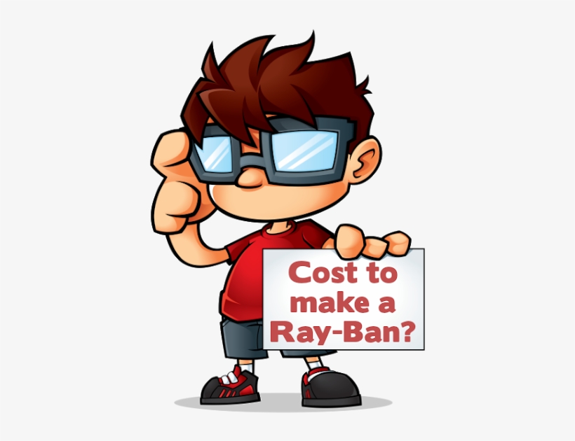 How Much Do Ray-bans Cost To Make - Reklamacia Postup, transparent png download