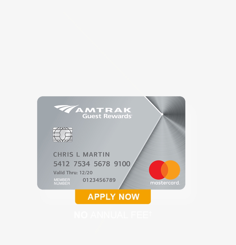 Amtrak Guest Rewards Platinum Mastercard - Apply Now, transparent png download