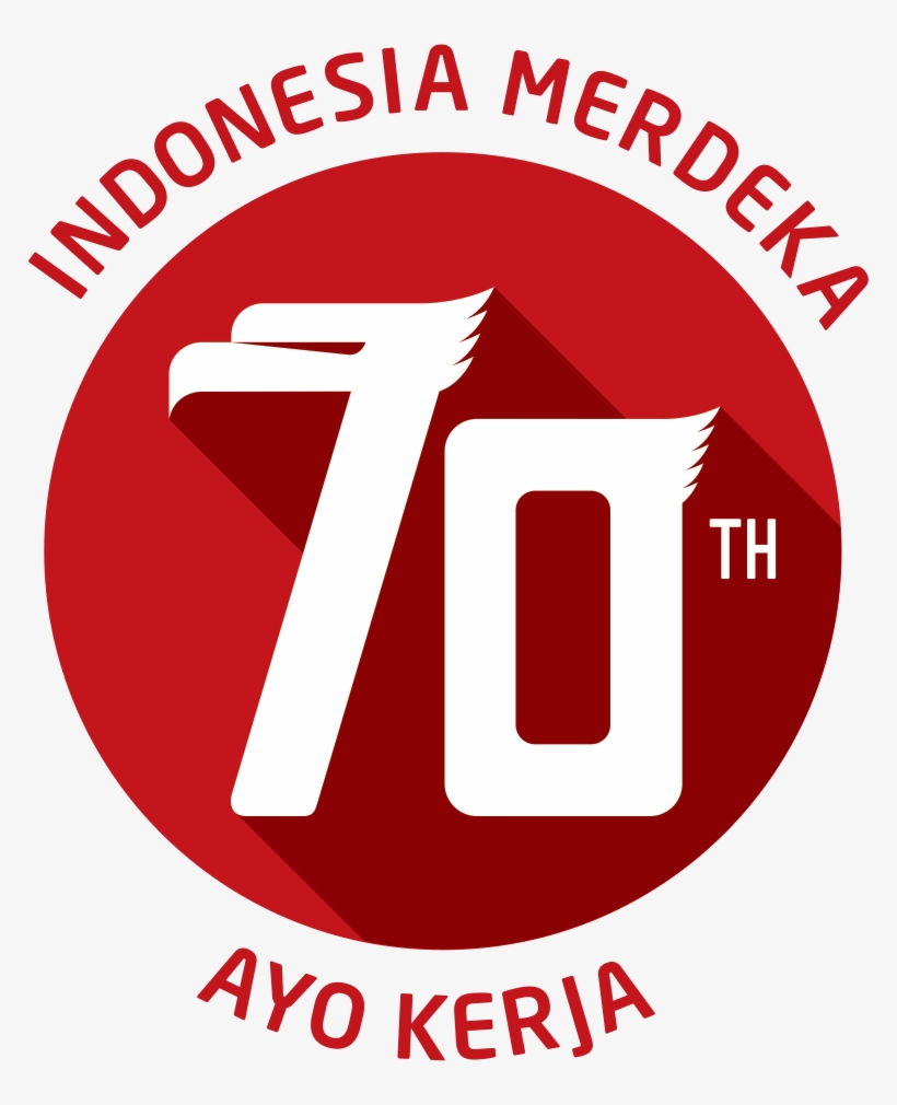 Hut 70 Ri Logo 2 By Olivia - Logo Hut Ri Ke 70 Png, transparent png download