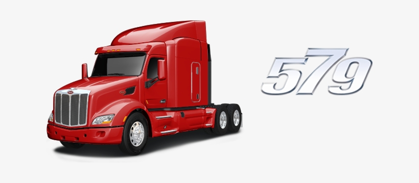 Truck Configurator Trucks Model Clip Black And White - Peterbilt Trucks, transparent png download