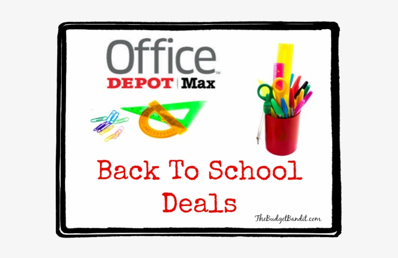 Back To School Deals From Office Depot And Office Max - Office Max, transparent png download
