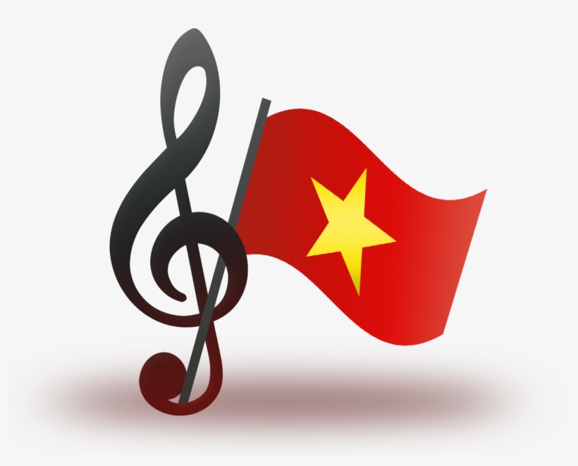 Vietnamese Music Logo Shadow - Music, transparent png download