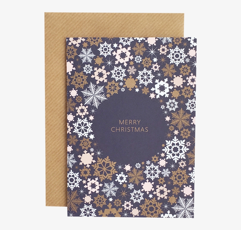 Merry Christmas - Snowflakes - Design, transparent png download