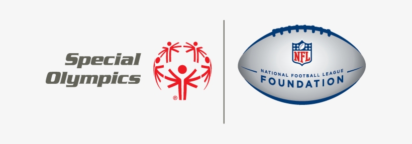 Nfl Foundation And Special Olympics Logo Lockup - Special Olympics Utah Logo Png, transparent png download