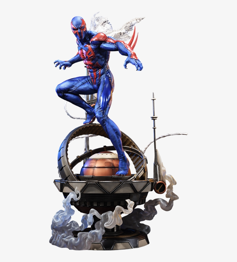 27" Marvel Statue Spider-man - Spiderman 2099 Figure, transparent png download