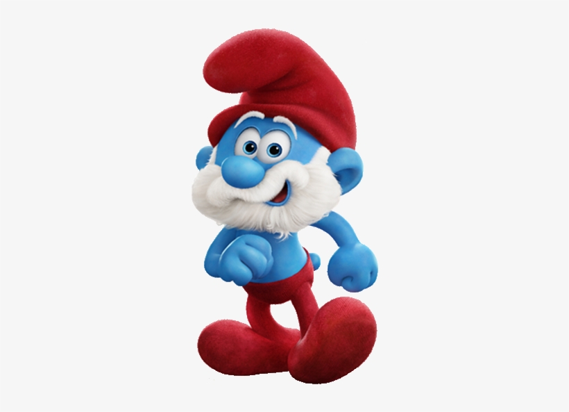 Papa Smurf 2017movie - Smurfs 2018 Wall Calendar, transparent png download