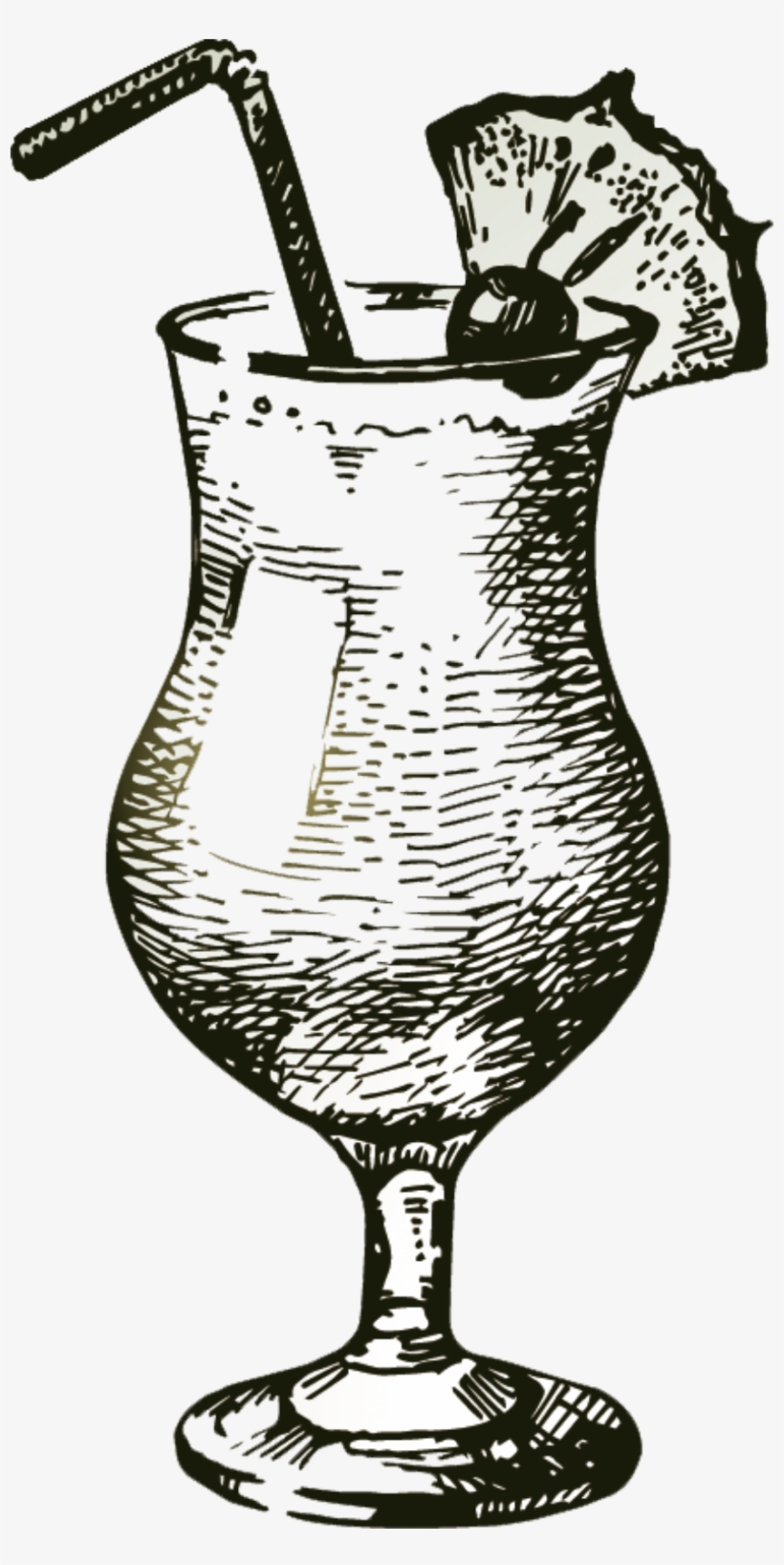 Image Transparent Download Pixf A Colada Margarita - Cocktail Drawing, transparent png download