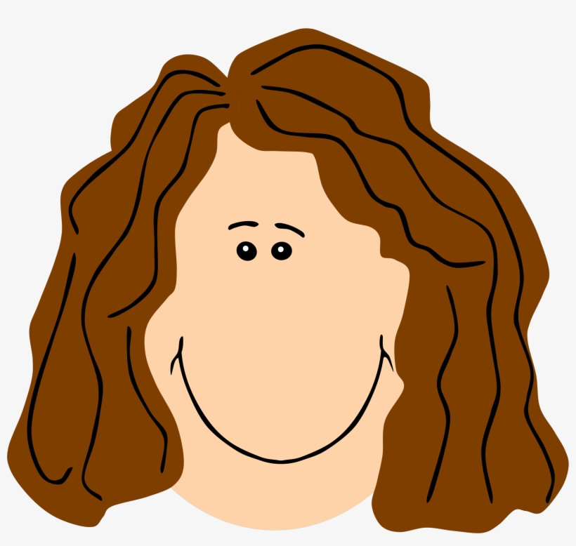 This Free Icons Png Design Of Mom Face Brown, transparent png download