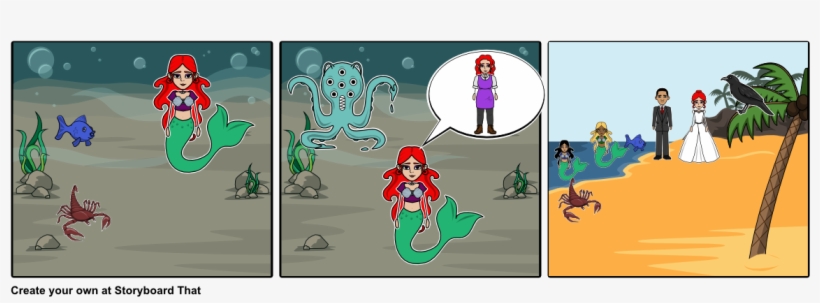 The Little Mermaid - Cartoon, transparent png download