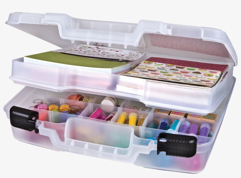 Artbin 15" Quick View With Lift Out Tray - Artbin 6962ab Quickview Clear Lift-out Tray, transparent png download