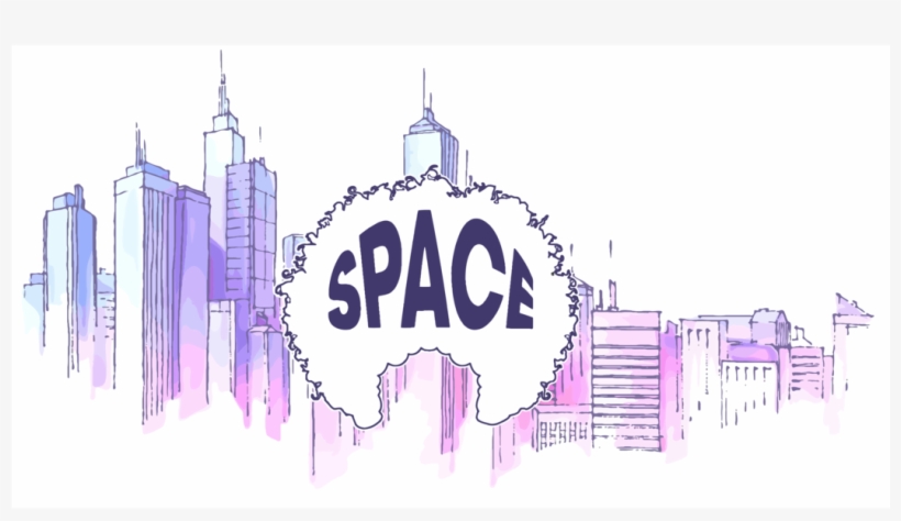 Art Print: Leks' City Skyline, 61x41cm., transparent png download