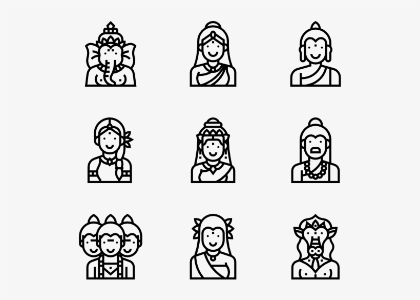 Hindu God - Icon, transparent png download