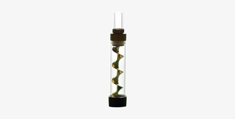Gold Twisty Glass Blunt V12 Mini - Chillum, transparent png download