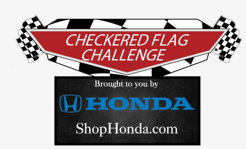 Yellow Race Car With Checkered Flag Stadium Blank, transparent png download