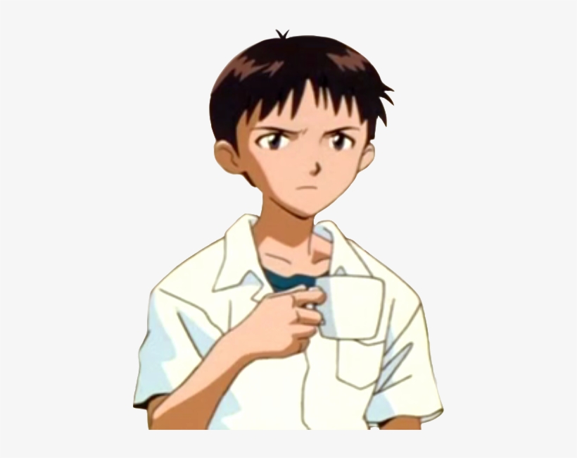 Wasn't Gradeaundera A Friend Of Keemstar, Often Participating - Shinji Neon Genesis Transparent, transparent png download