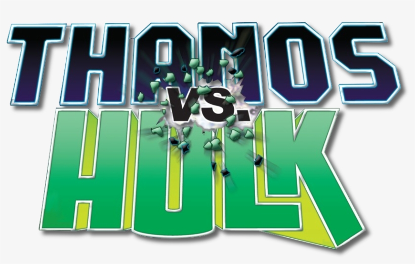 Thanos Vs Hulk Logo - Thanos Vs. Hulk [book], transparent png download