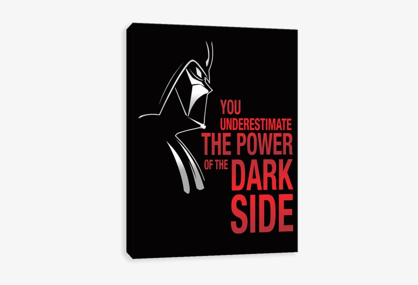 The Power Of The Dark Side - Star Wars Black Children's Backpack (mbe-wdp0450), transparent png download