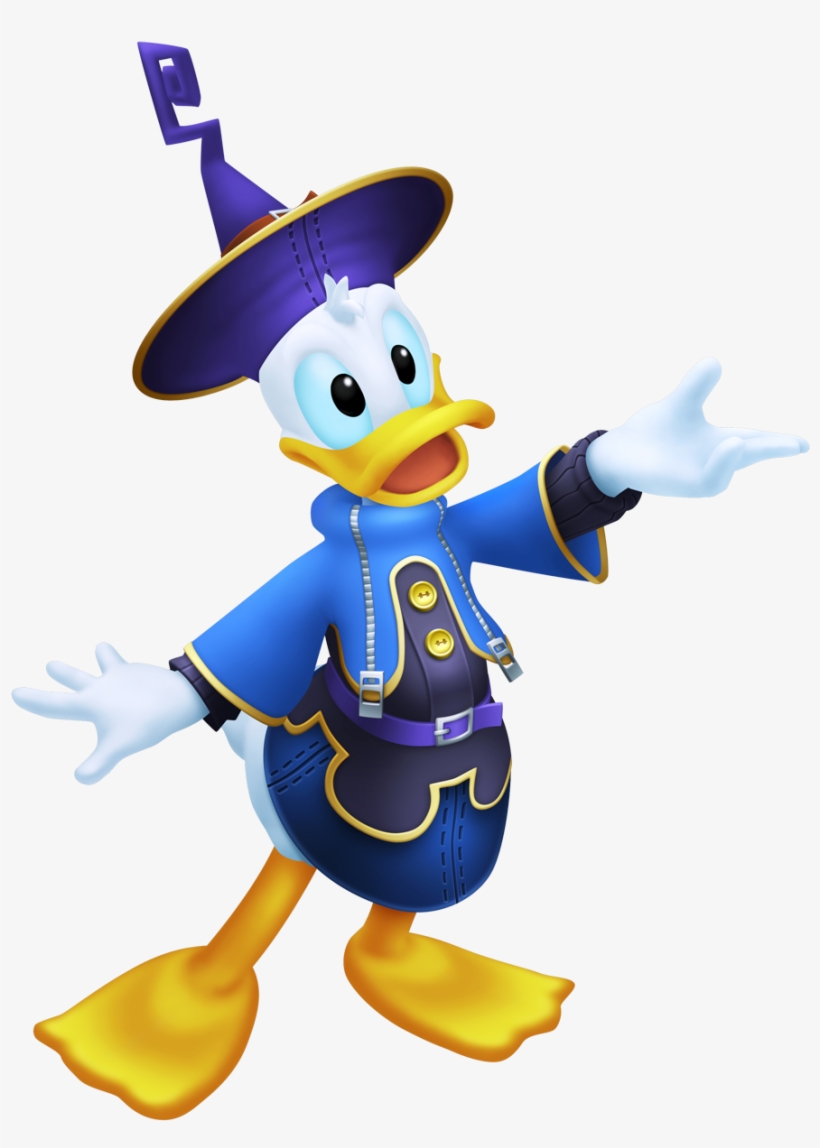 Donald Duck - Kingdom Hearts Re Coded, transparent png download