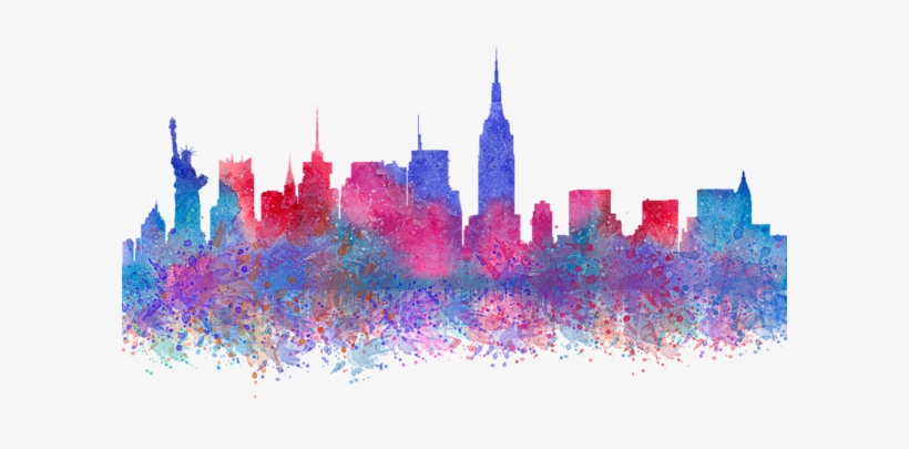 Bleed Area May Not Be Visible - All Around New York City Mini Coloring Book, transparent png download
