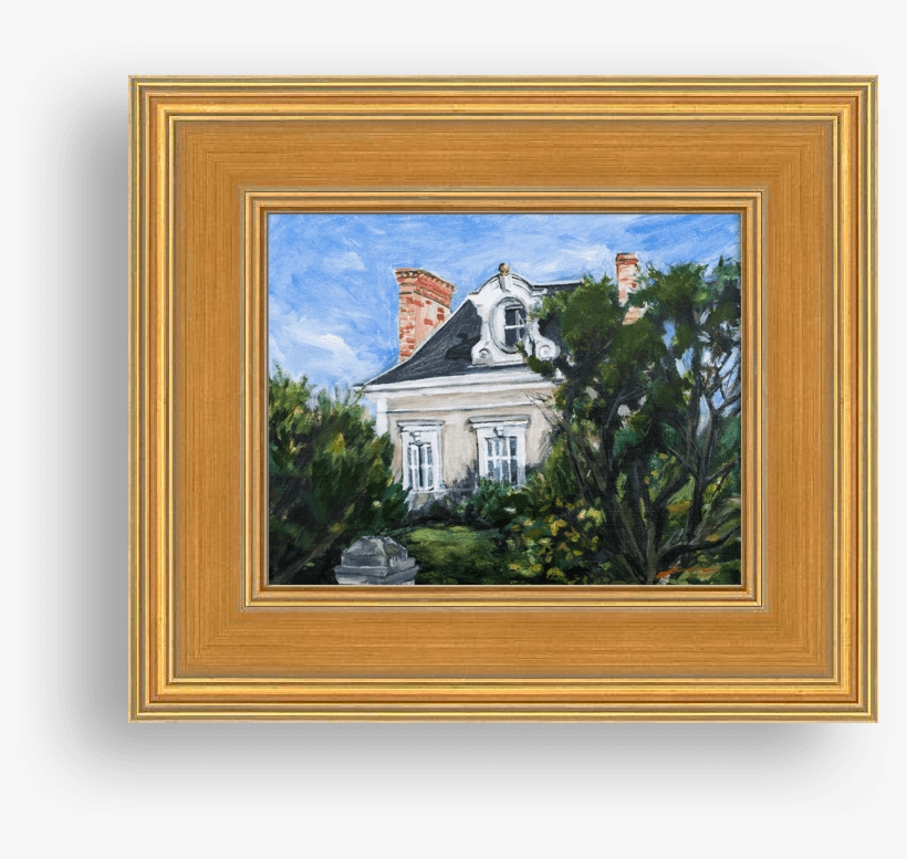 House On The Hill, - Picture Frame, transparent png download