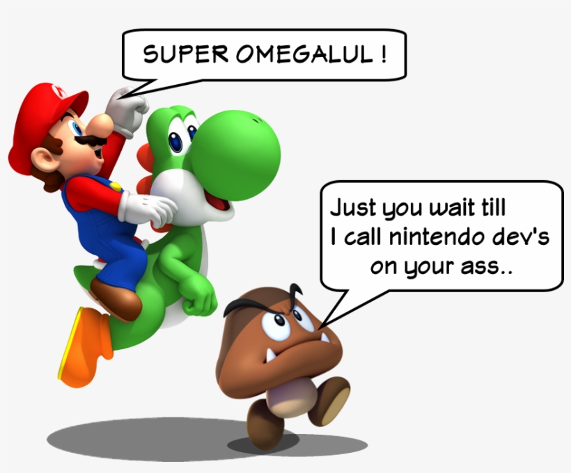 Unv5om3 - Mario Yoshi Png, transparent png download