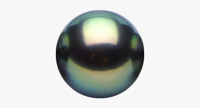 Green Pearl 19 - Tahitian Peacock Pearl, transparent png download
