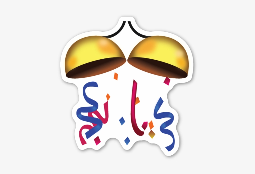Confetti Clipart Emoji - Emojis De Whatsapp Fiesta, transparent png download