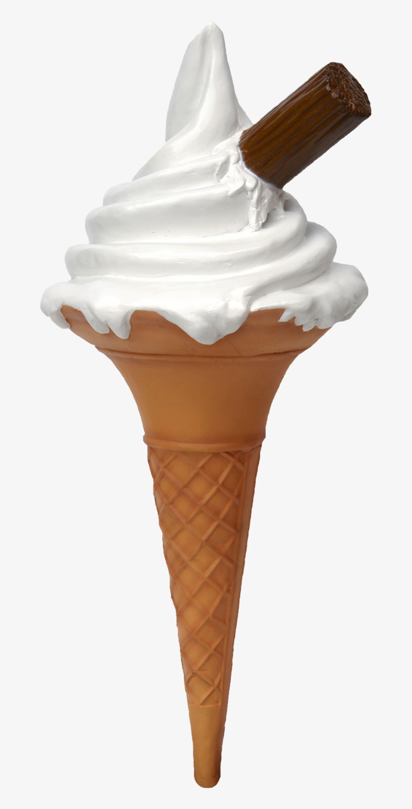 Ice Cream Sign Image - Ice Cream Cone Flake, transparent png download