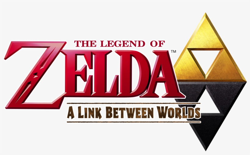 The Legend Of Zelda - Link Between Worlds Title, transparent png download