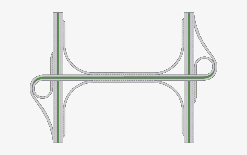Interchange Double Trumpet - Coffee Table, transparent png download